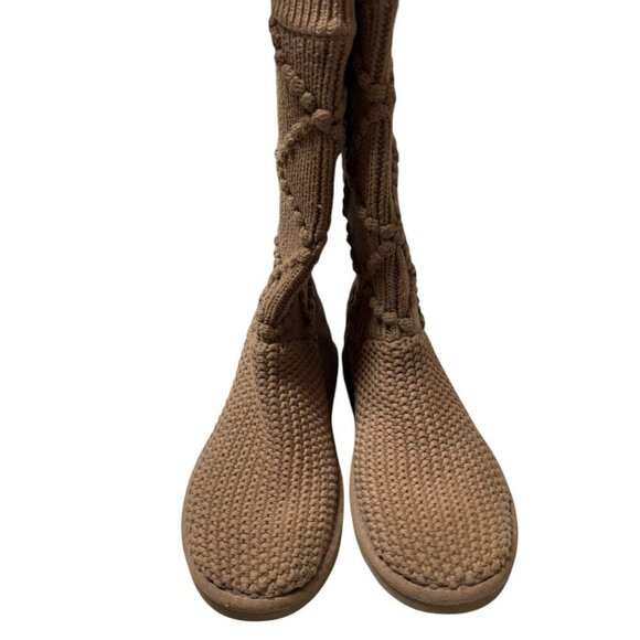 UGG Classic Cardy Argyle Sweater Boots - Picture 4 of 6